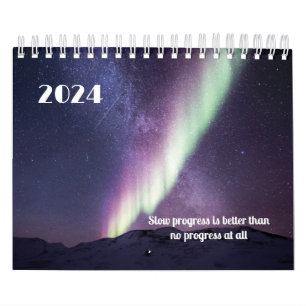 Calendario Un progreso lento es mejor que ningún progreso