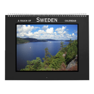 Calendario Un toque de Suecia: Estocolmo, Gotemburgo, Bohusl