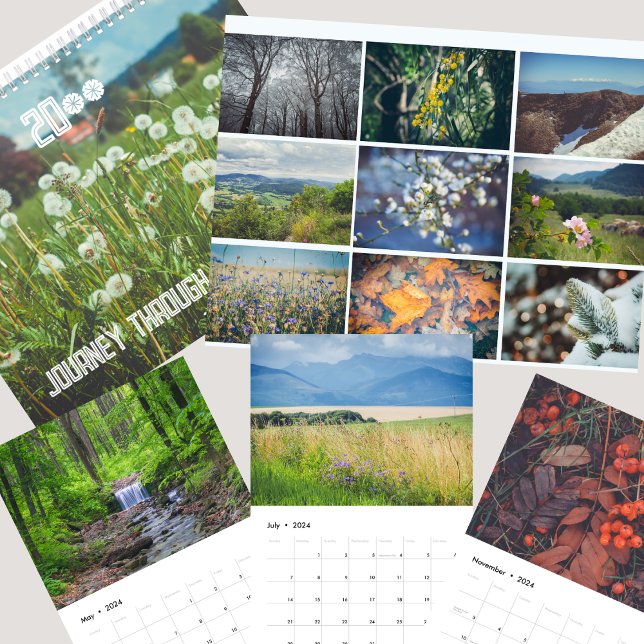 Calendario Un viaje de un año por la belleza de la naturaleza (Subido por el creador)