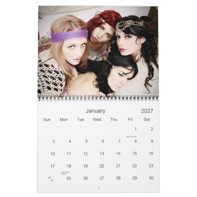 Calendario "Una banda de gitanos" 2015 (Jan 2027)
