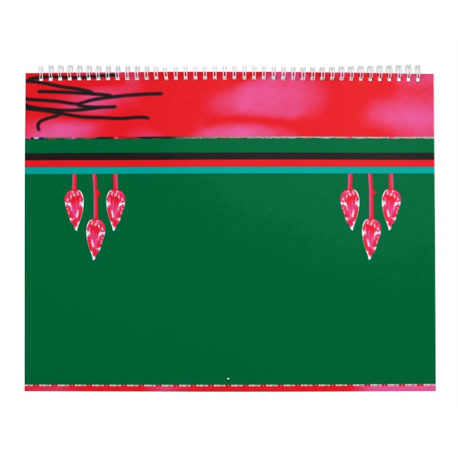 Calendario una pintura de una rana en un campo de hierba (Tapa)