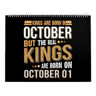 Calendario Una Reina Nació En Octubre Feliz Cumpleaños Para
