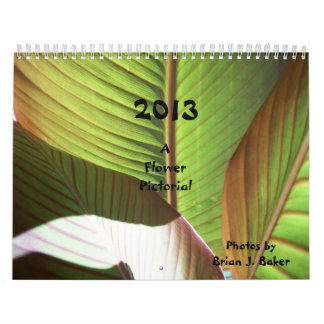 Calendario Una revista ilustrada de la flor