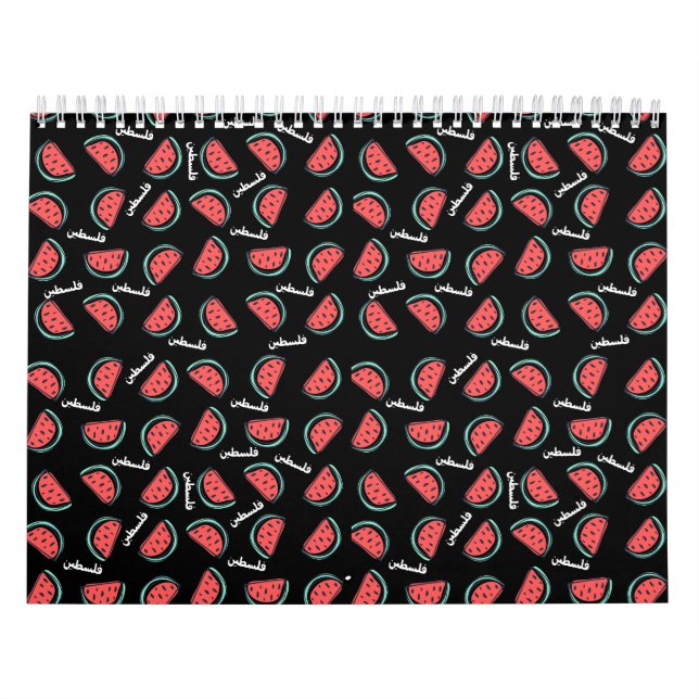 Calendario Una sandía libera a Palestina Falasteen (Tapa)