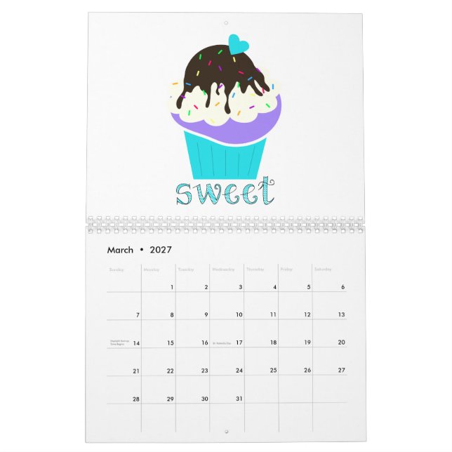 Calendario Una taza llena de dulzor (Mar 2027)