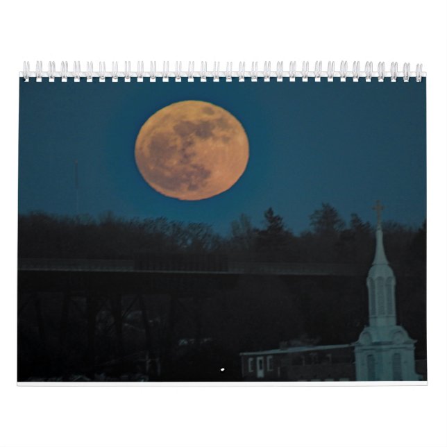Calendario Una variedad de lunas en el año (Tapa)