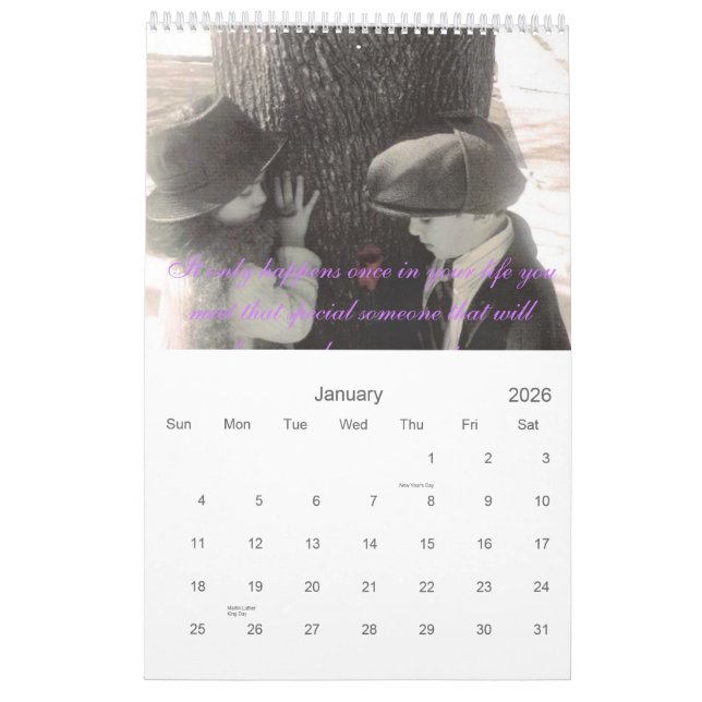 Calendario Una vez sobre una novia mi vida para… (Jan 2026)