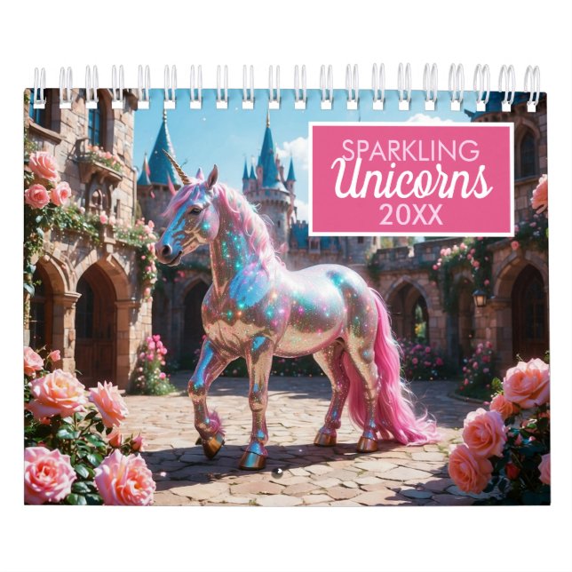 Calendario Unas Unicorniñas asombrosas (Tapa)