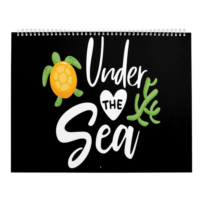 Calendario under the sea (Tapa)