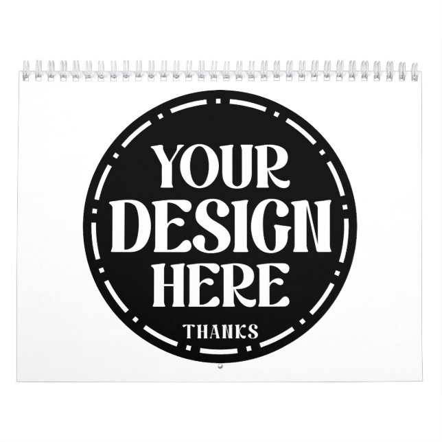 Calendario Único, elegante, limpio y audaz (Tapa)