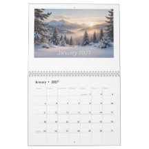 calendario único y lindo 2027