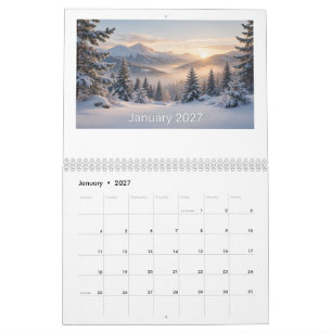 calendario único y lindo 2027