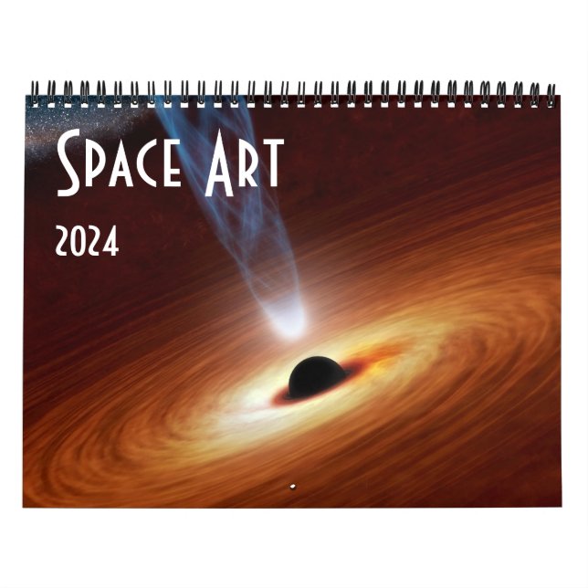 Calendario Universo de Arte Espacial 2024 (Tapa)