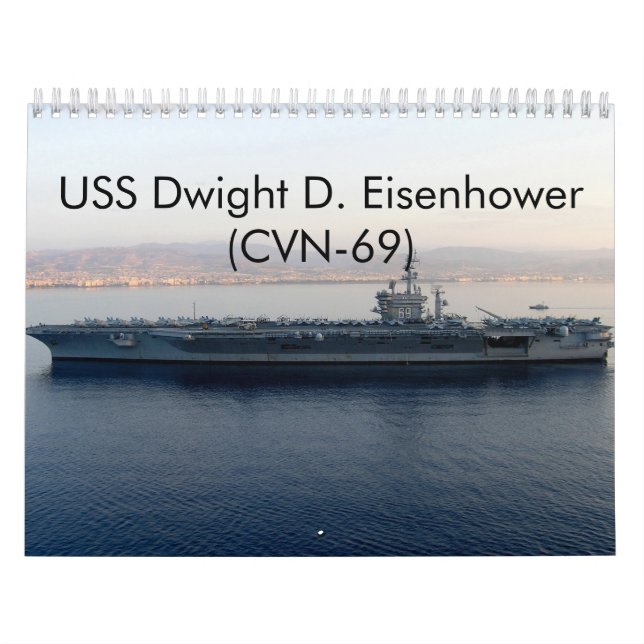 Calendario USS Dwight Eisenhower (Tapa)