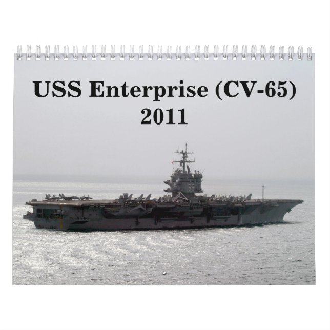 Calendario USS Enterprise 2011 (Tapa)