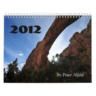 Calendario Utah 2012, por Peter Alfeld