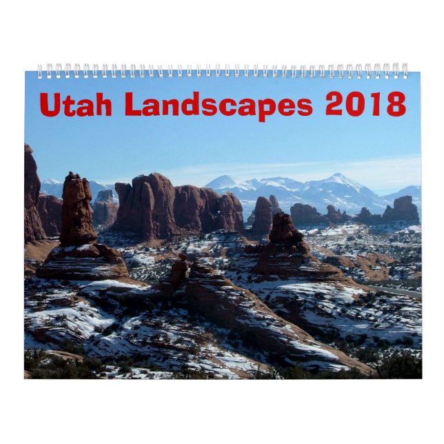 Calendario Utah ajardina 2018 (Tapa)