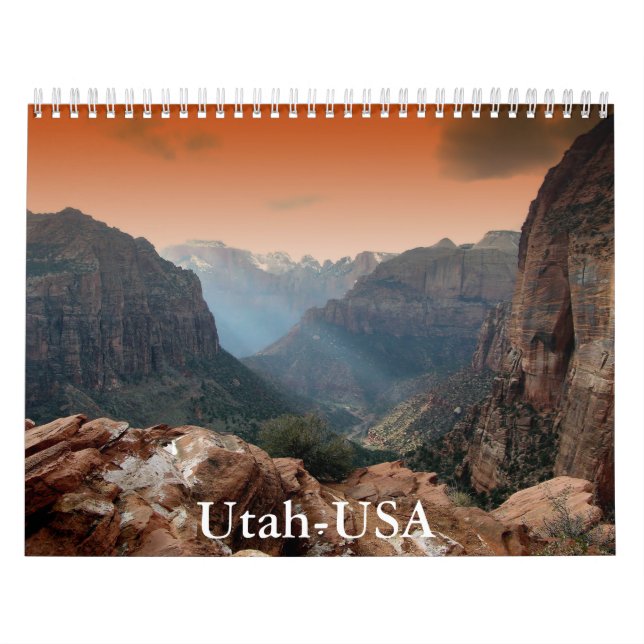 Calendario Utah-USA (Tapa)