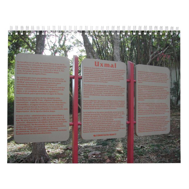 Calendario Uxmal (Tapa)