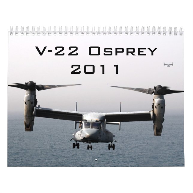 Calendario V-22 Osprey 2011 (Tapa)