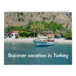 Calendario Vacaciones de verano en Turquía