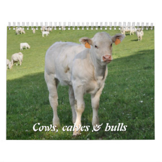 Calendario Vacas, becerros y toros 2016