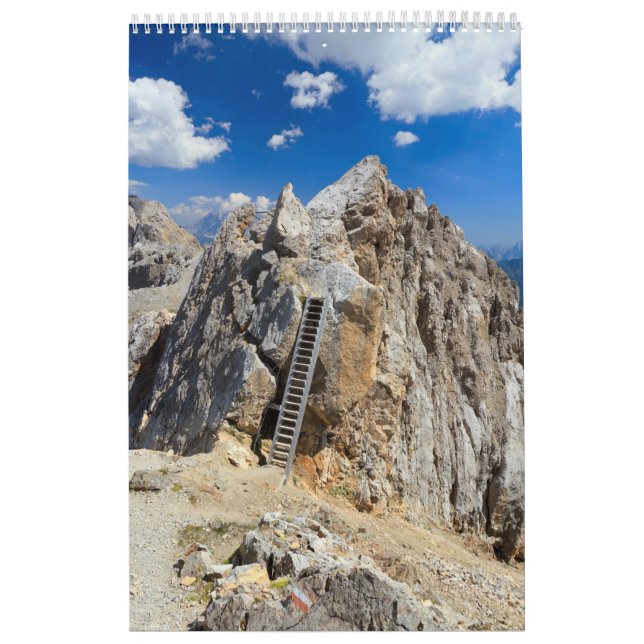 Calendario Val di Fassa en verano (Tapa)