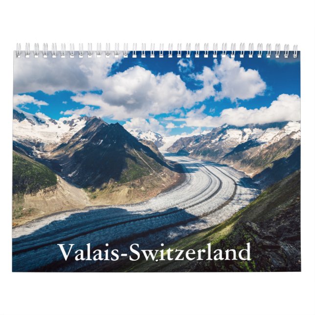 Calendario Valais-Suiza (Tapa)
