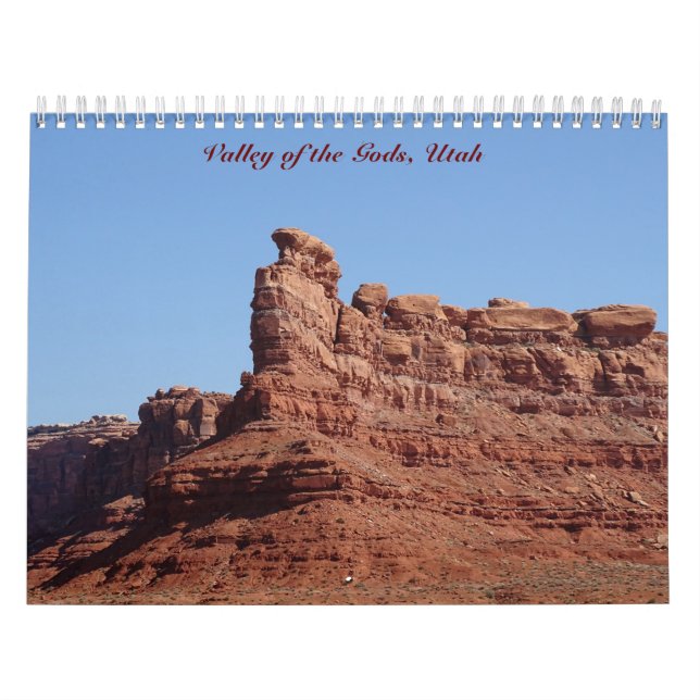 Calendario Valle de los Dioses, Utah (Tapa)