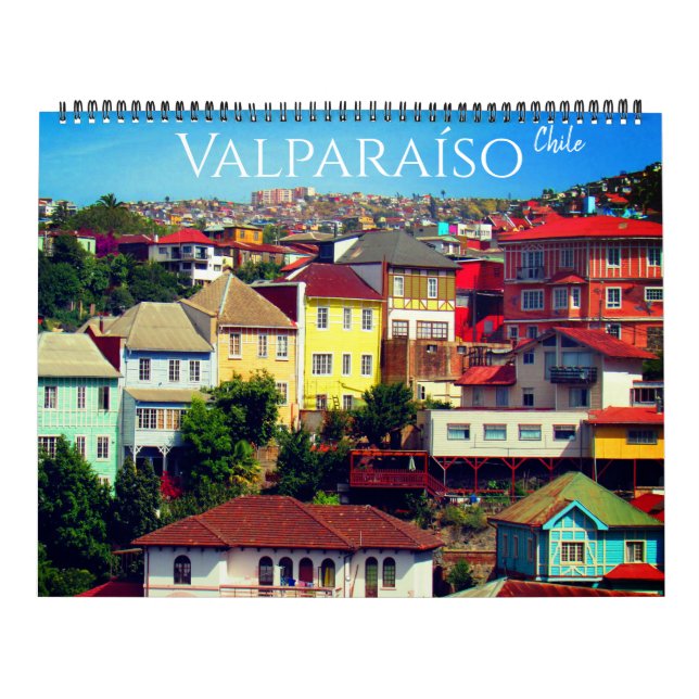 Calendario valparaíso chile 2026 grande (Tapa)