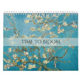 Calendario Van Gogh Almendro en Flor (1890) personalizado