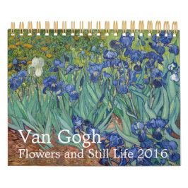 Calendario Van Gogh Flores & Still Life 2016 Pequeña