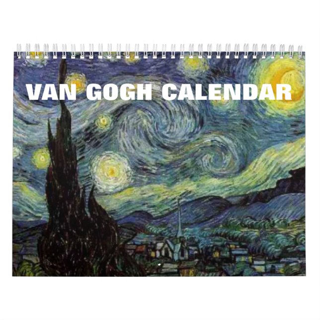 Calendario Van Gogh Paintings Art (Tapa)
