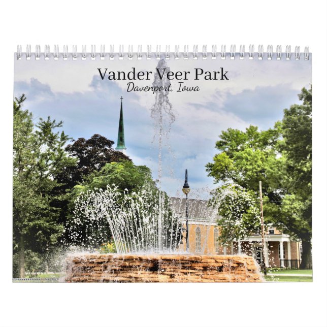 Calendario Vander Veer Park (Davenport, Iowa) (Tapa)
