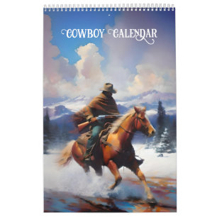 Calendario Vaqueros en caballos