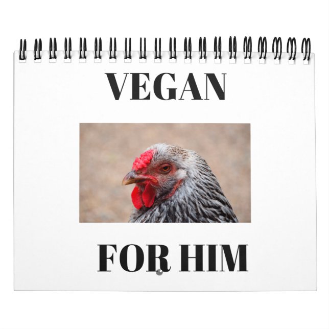 Calendario Vegan@ por él| Vegan por él (Tapa)