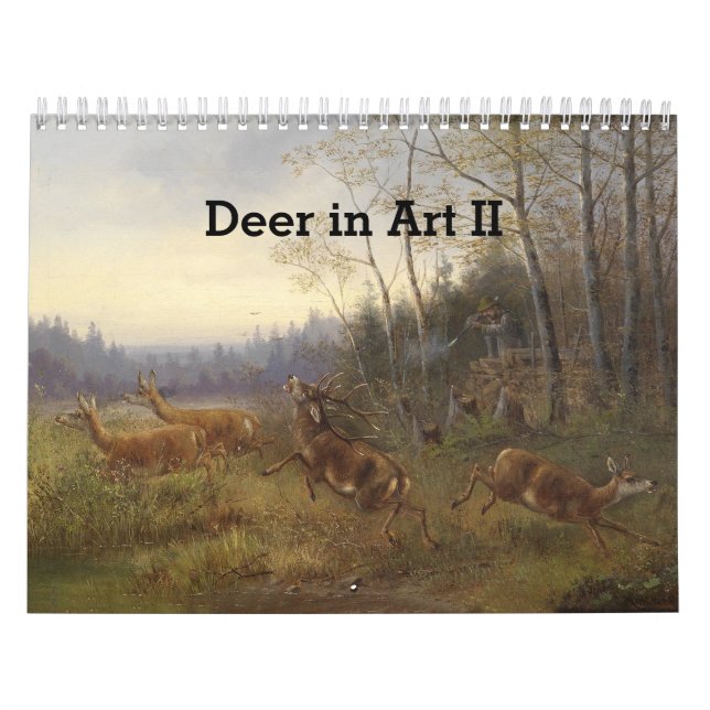Calendario Venado en el arte II (Tapa)