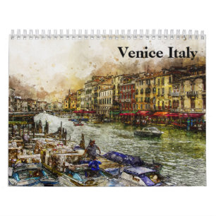 Calendario Venecia Italia 2025
