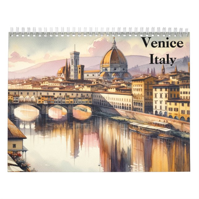 Calendario Venecia Italia 2025 (Tapa)