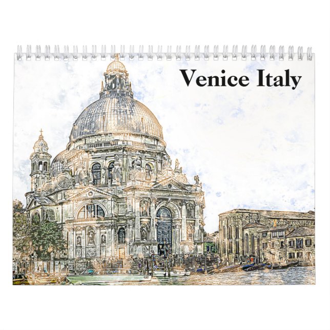 Calendario Venecia Italia 2025 (Tapa)