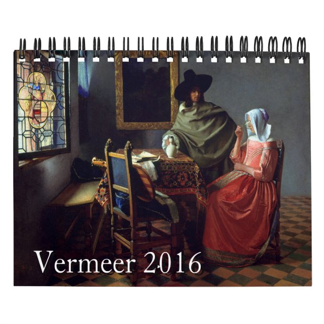 Calendario Vermeer 2016 pequeño (Tapa)