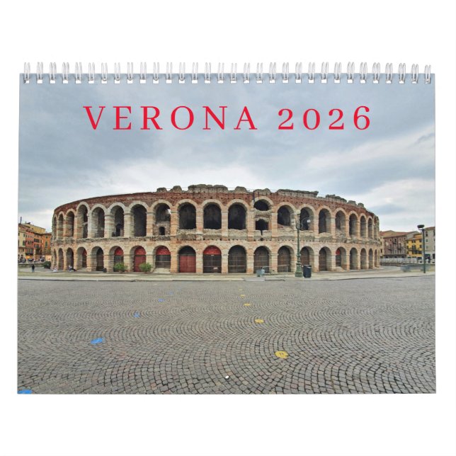 Calendario Verona 2026 calendar (Tapa)