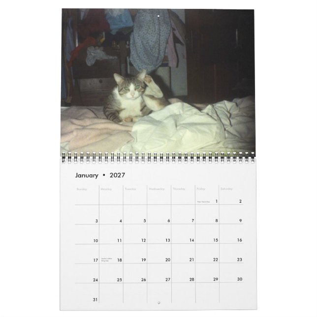 CALENDARIO VESPA 2007 (Jan 2027)