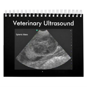 Calendario veterinario del ultrasonido