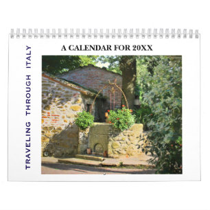 Calendario Viajando por la pintoresca Italia 20XX