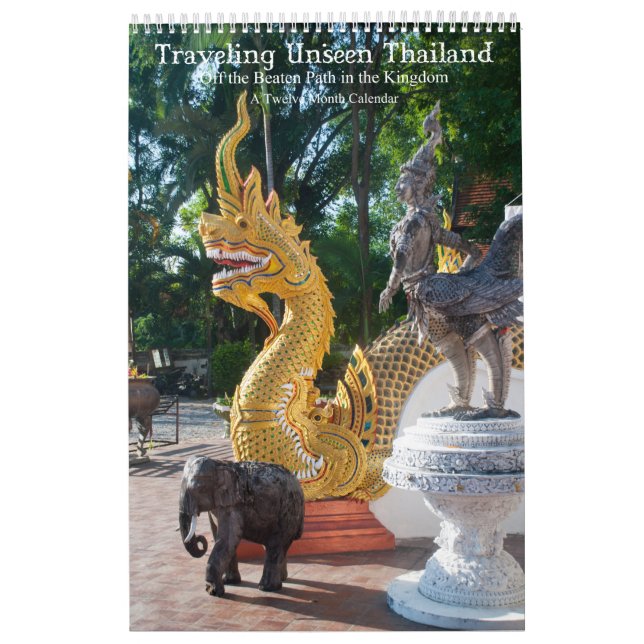 Calendario Viajando por una Tailandia invisible (Tapa)