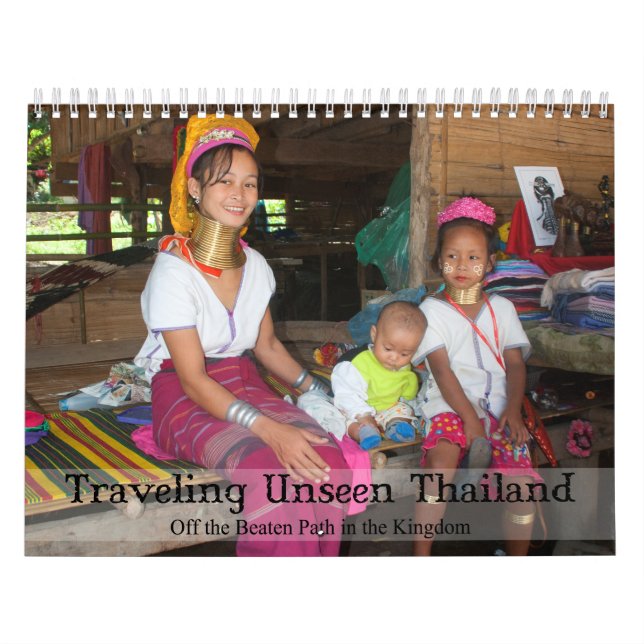 Calendario Viajando por una Tailandia invisible (Tapa)