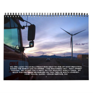 Calendario Viaje al sudoeste