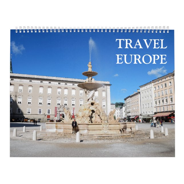 Calendario Viaje Europa de 24 meses (Tapa)