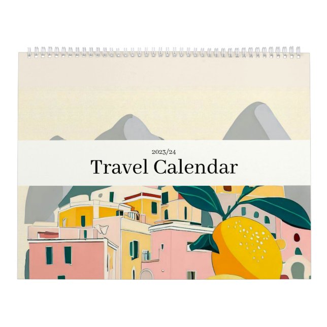 Calendario Viaje Europa Rosa Girona (Tapa)